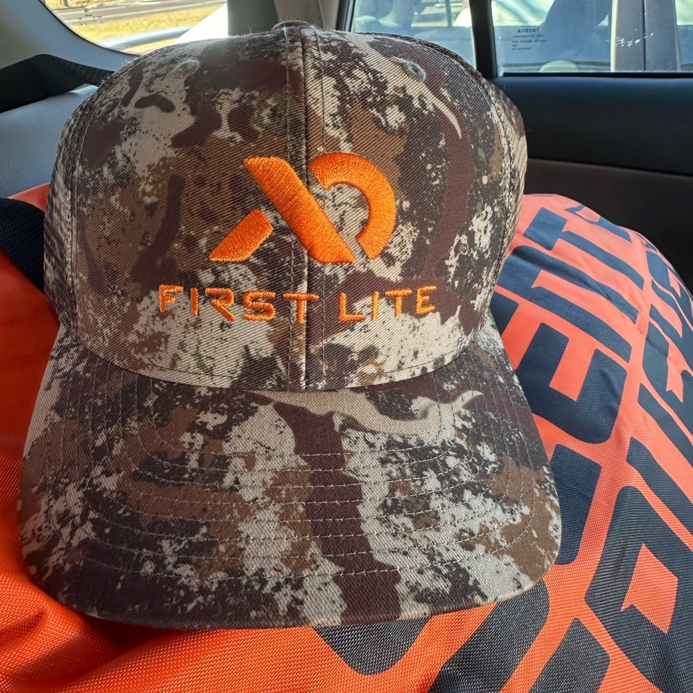 First Lite Trucker Hat Specter Camo